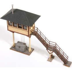 American Model Builders 718 HO Grand Avenue Tower Laser-Cut Wood Kit