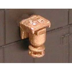 Cal Scale 190-627 HO Graham White Electric Bell w/Mounting Bracket Los