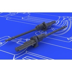 Eduard 648063 1:48 MG 17 German WWII Guns for Aircraft (Resin)