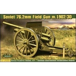 Ace Plastic Models 72252 1:72 Soviet 76.2mm Mod. 1902/1930 Field Gun w