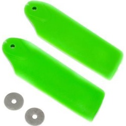 BLADE 4537C Tail Rotor Blade Set, Green: 300 X