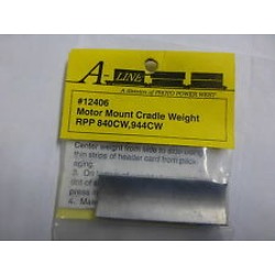 A-Line 12406 HO Motor Mount Cradle Weights - RPP 8-40CW, 9-44CW