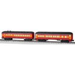Lionel 6-81773 SP Daylight Madison Coach & Diner Car 2 Pack