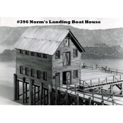 Campbell Scale Models 396 HO Boat Shop Craftsman Building Kit