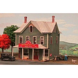 American Model Builders 645 N Nine Mile House Laser-Cut Wood Kit