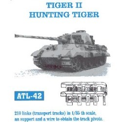 Friulmodel ATL-42 1:35 Tiger II Hunting Tiger Track Set (210 Links)