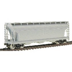 Atlas 20002925 HO Undecorated ACF 3560 Center-Flow Covered Hopper