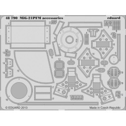 Eduard 48790 1:48 MiG-21PFM Accessories for Eduard Aircraft