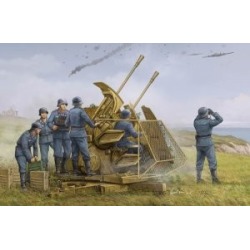 Trumpeter Models 2347 1:35 German 37mm Flak 43 Zwilling Gun