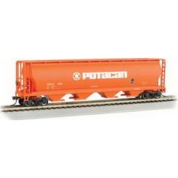 Bachmann 19141 HO Potacan Cylindrical 4-Bay Grain Hopper