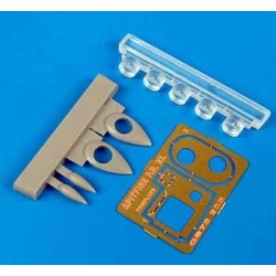QUICKBOOST 72235 1/72 Spitfire PR XI Cameras for HSG