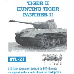 Friulmodel ATL-21 1:35 Tiger II Hunting Tiger Panther II Track Set (21