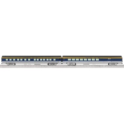 Lionel 6-82587 O Chesapeake & Ohio 21' Streamlined Passenger Car (2)