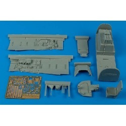 Aires Hobby 2091 1:32 P51D Cockpit Set For TSM