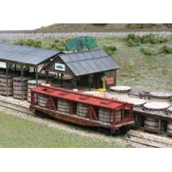 American Model Builders 526 N Pickle Car Conversion Kit Fits Red Caboo