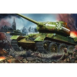 Trumpeter Models 902 1:16 Russian T34/85 Mod 1944 Factory Nr.183 Late