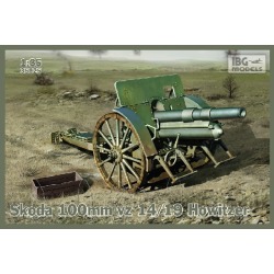IBG Models 35025 1:35 Skoda 100mm vz 14/19 Howitzer Gun