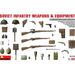 MiniArt 35102 1:35 Soviet Infantry Weapons & Equipment