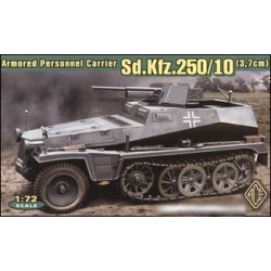 Ace Plastic Models 72253 1:72 SdKfz 250/10 (3.7cm) Armored Personnel C