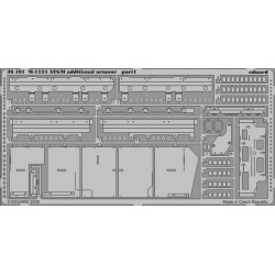 Eduard 36101 1:35 M-1134 ATGM Additional Armor for AFV Club