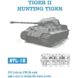 Friulmodel ATL-16 1:35 Tiger II Hunting Tiger Track Set (210 Links)