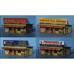 Blair Line 070 N Scale Tourist Trap Laser-Cut Building Kit