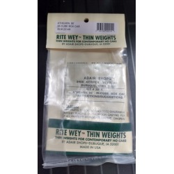 Adair Shops 15 HO Scale Weight Kit for Athearn 86' Hi-Cube Boxcars