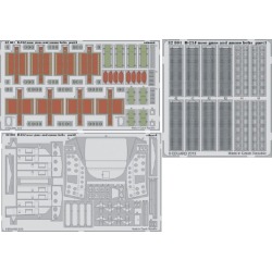 Eduard 32801 1:32 Aircraft B-25J Nose Guns & Ammo Belts