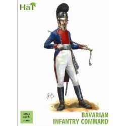 Hat Industries 28012 28mm Bavarian Infantry Command (28) (D)