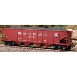 Bowser 41196 HO Bertha Coal Co. H21 4-Bay Hopper with Clamshell Doors
