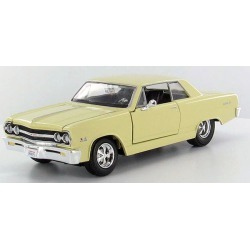 Maisto 31258Y 1:24 1965 Chevrolet Malibu SS in Yellow - Special Editio
