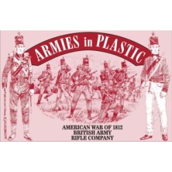 Armies in Plastic 5505 1:32 American War of 1812 British Army Rifle Co