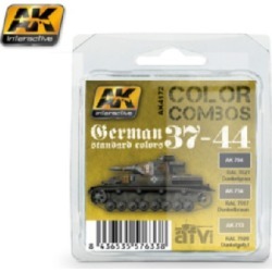 AK Interactive 4172 Color Combos: German Standard 37-44- Acrylic Paint