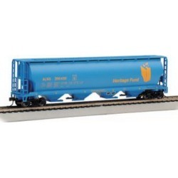 Bachmann 19139 HO Alberta Heritage Fund ALNX Cylindrical 4-Bay Grain