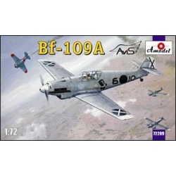 A Model from Russia 72209 1:72 Messerschmitt Bf109A German Fighter