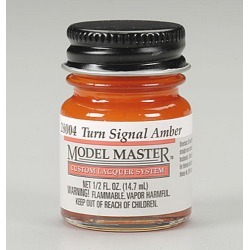 Testors 28004 Turn Signal Amber Paint - 1/2 oz. Bottle