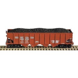 Bowser 41203 HO Pennsylvania Railroad H21 4-Bay Hopper with Clamshell