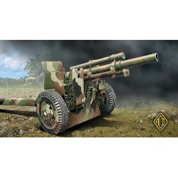 Ace Plastic Models 72527 1:72 M2A1 105mm US Field Howitzer Gun