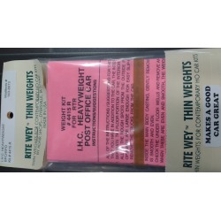 Adair Shops 8073 HO IHC Passenger Car Weight Upgrade Kit