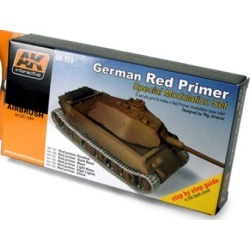AK Interactive 124 German Red Primer Special Modulation Acrylic Paint