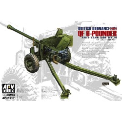 AFV Club 35217 1:35 British Ordnance QF Mk IV 6-Pdr Anti-Tank Gun