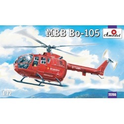 A Model from Russia 72255 1:72 MBB Bo105 Rescue Helicopter