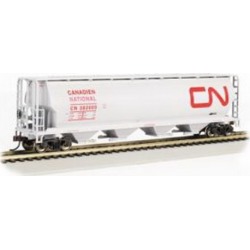 Bachmann 19113 HO Canadian National Cylindrical 4-Bay Grain Hopper