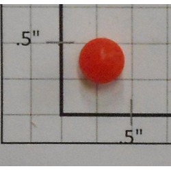 Lionel 1121C-55brr Bright Red Ribbed Rubber Lens
