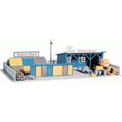 Model Power 418 HO Scale Builders Depot Building Kit