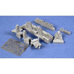 Aires Hobby 7167 1:72 F16D Cockpit Set For HSG