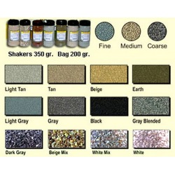 JTT Scenery Products 95328 Fine Gravel Shaker, Beige Mix/350 grams