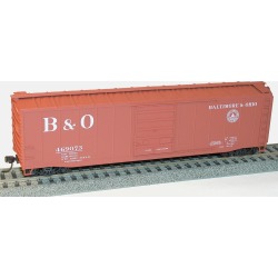 Accurail 5503 HO Baltimore & Ohio 50' Superior Doors Steel Riveted Bo