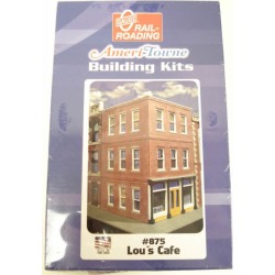 OGR 875 O Ameritowne Lou's Cafe Building Kit
