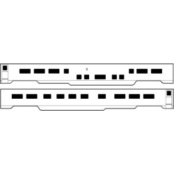 Brass Car Sides 564 N Dome Car Overlay